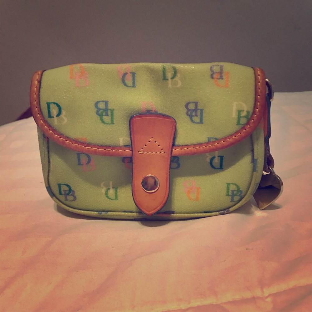 Authentic Pastel Dooney & Bourke Wristlet